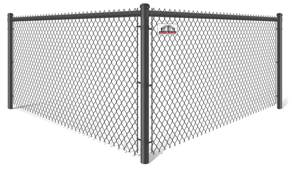 Black PVC Coated Chain Link fence contractor in Middle Tennessee
