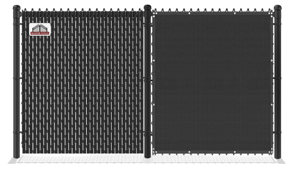 Privacy Slat Color Options For Chain Link Fence in Middle Tennessee