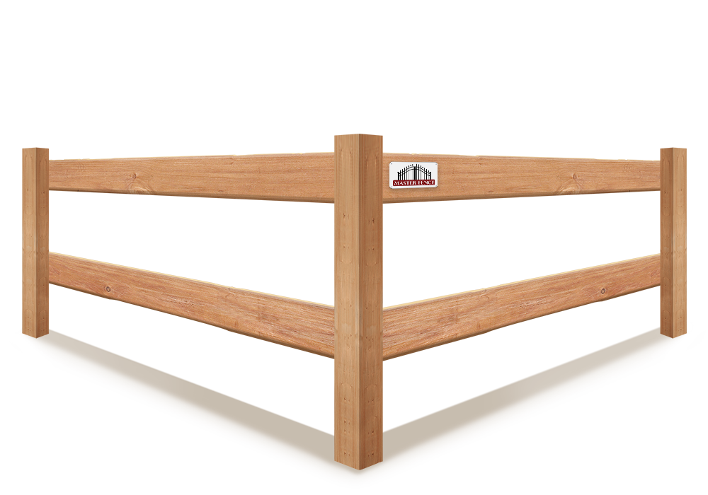 2-rail farm fence contractor in Middle Tennessee