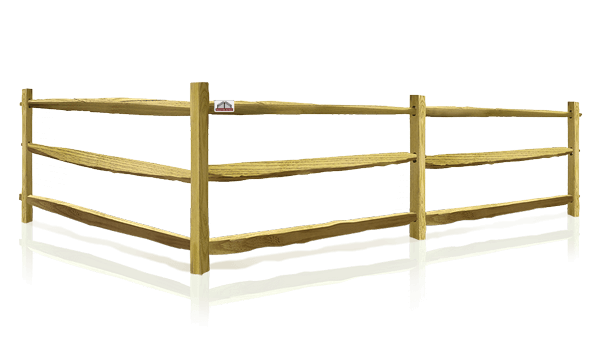 Middle Tennessee Split Rail fence in the Middle Tennessee area.