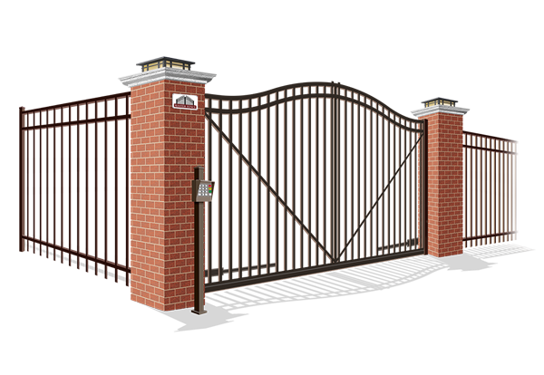Commercial Metal Gate