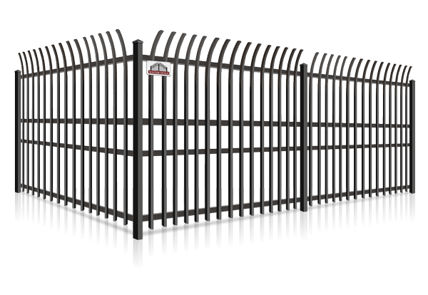 Commercial Wrought Iron fence installation for the Middle Tennessee area.