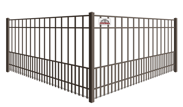 Aluminum pool fence with puppy pickets in Middle Tennessee