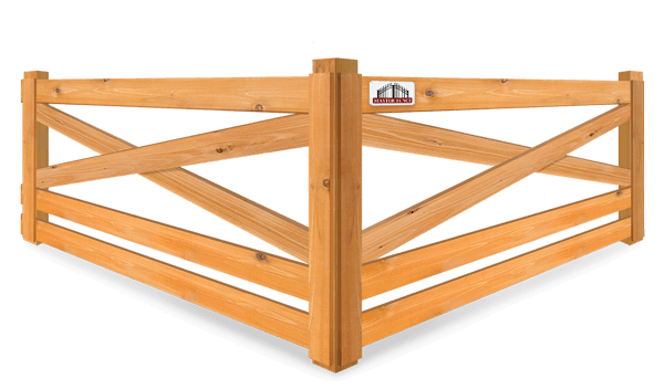 Crossbuck wood fence company in Middle Tennessee