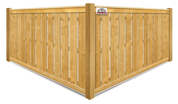 Spaced Picket wood fence company in Middle Tennessee