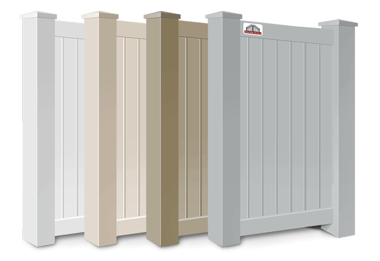 Vinyl fence color choices in Middle Tennessee