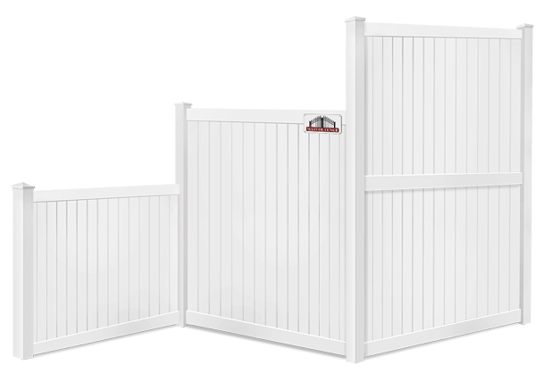 Vinyl fence height options Middle Tennessee