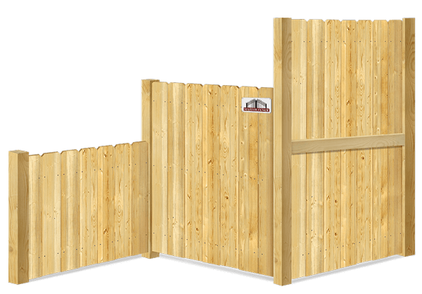 Wood fence height options Middle Tennessee