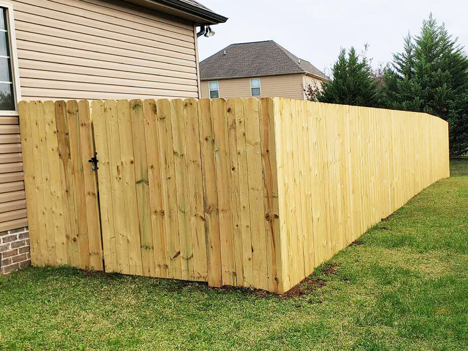 Murfreesboro Tennessee wood privacy fencing