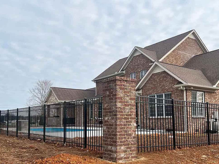 Pool Fence Example in Murfreesboro Tennessee