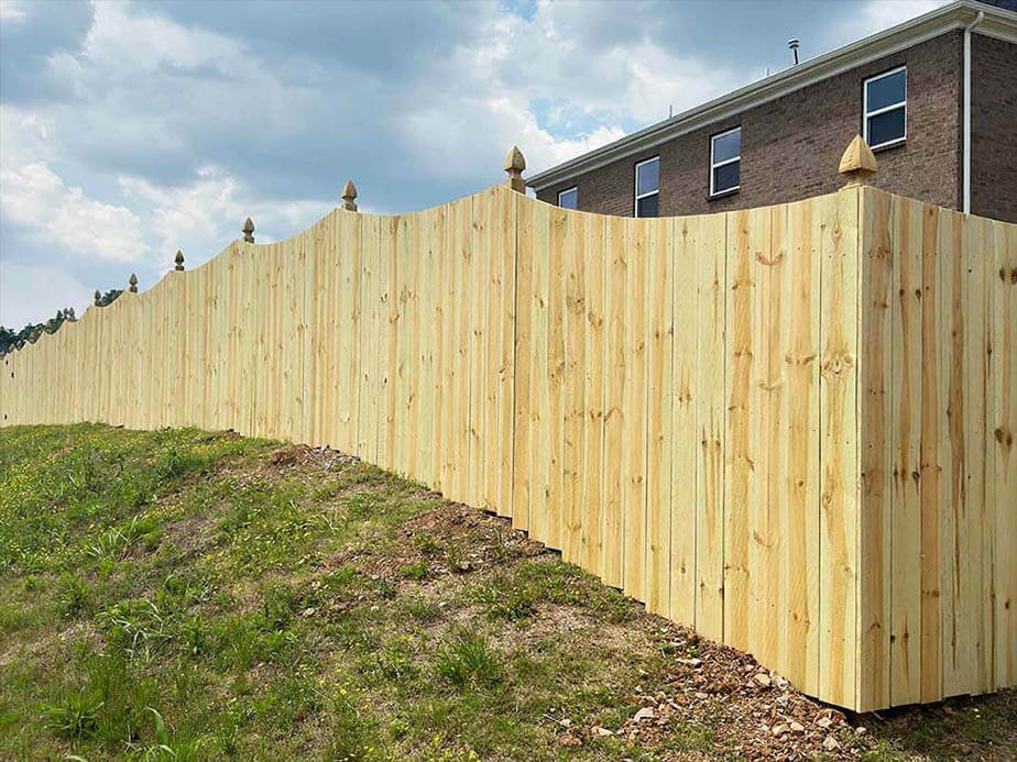 Privacy Fence Example in Murfreesboro Tennessee